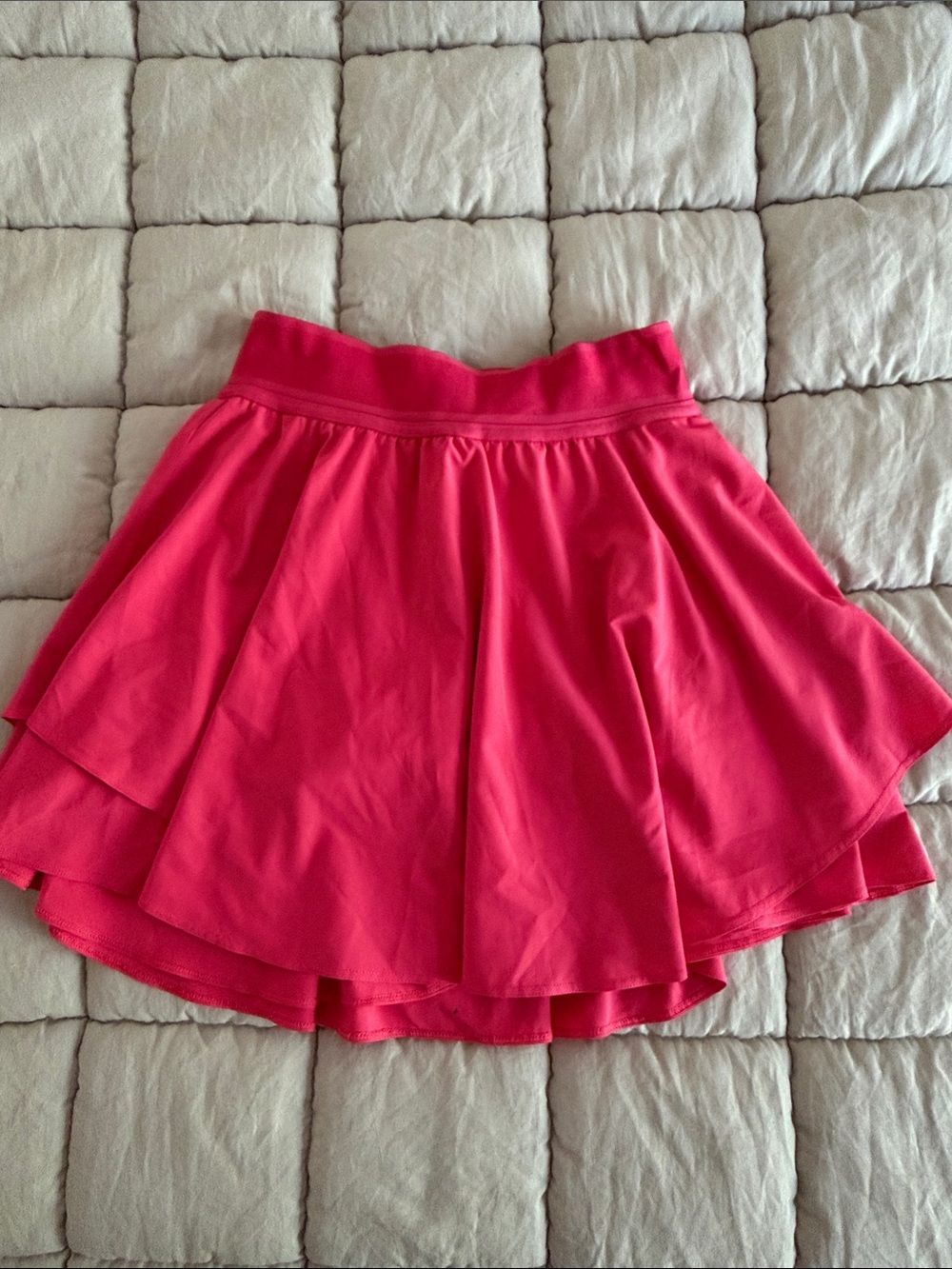 lululemon athletica Hot Pink Layered Circle Skirt